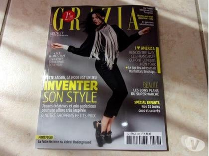 Livres occasion Ardoix Ardèche - Photos Vivastreet Magazine Grazia N°337- Semaine du 25 au 31/03/16