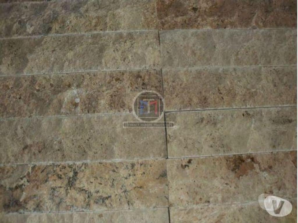  Bouches-du-Rhône Lancon Provence - 13680 - Photos Vivastreet Travertin Parement Classique beige 10 x 40 x 3 cm 39€ HT m²