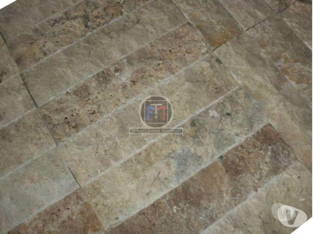  Bouches-du-Rhône Lancon Provence - 13680 - Photos Vivastreet Travertin Parement Classique beige 10 x 40 x 3 cm 39€ HT m²