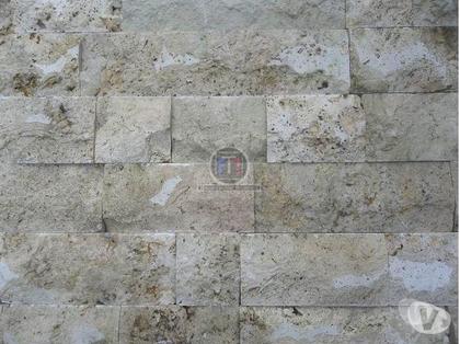 Bricolage - Jardinage Lancon Provence Bouches-du-Rhône - Photos Vivastreet Travertin Parement Classique Bande Libre Éclaté 32€ HT/m²