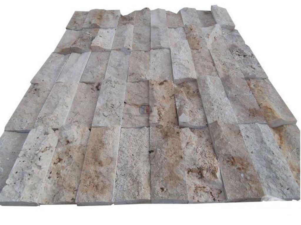  Bouches-du-Rhône Lancon Provence - 13680 - Photos Vivastreet Travertin Parement éclaté 6 x 15 cm 1'Choix 35€ HT m²