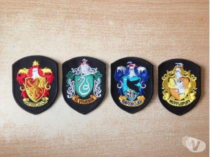Collection Carnon Hérault - Photos Vivastreet lot de 4 écussons patches harry potter