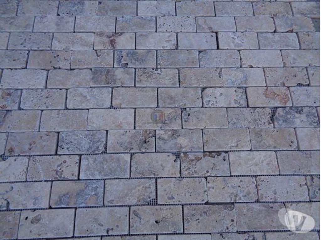  Bouches-du-Rhône Lancon Provence - 13680 - Photos Vivastreet Travertin Philadelphia Mosaïque 4,8 x 10 cm à 6€ HT plaque