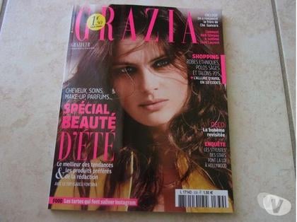 Livres occasion Ardoix Ardèche - Photos Vivastreet Magazine Grazia N°339- Semaine du 8 au 14/04/16