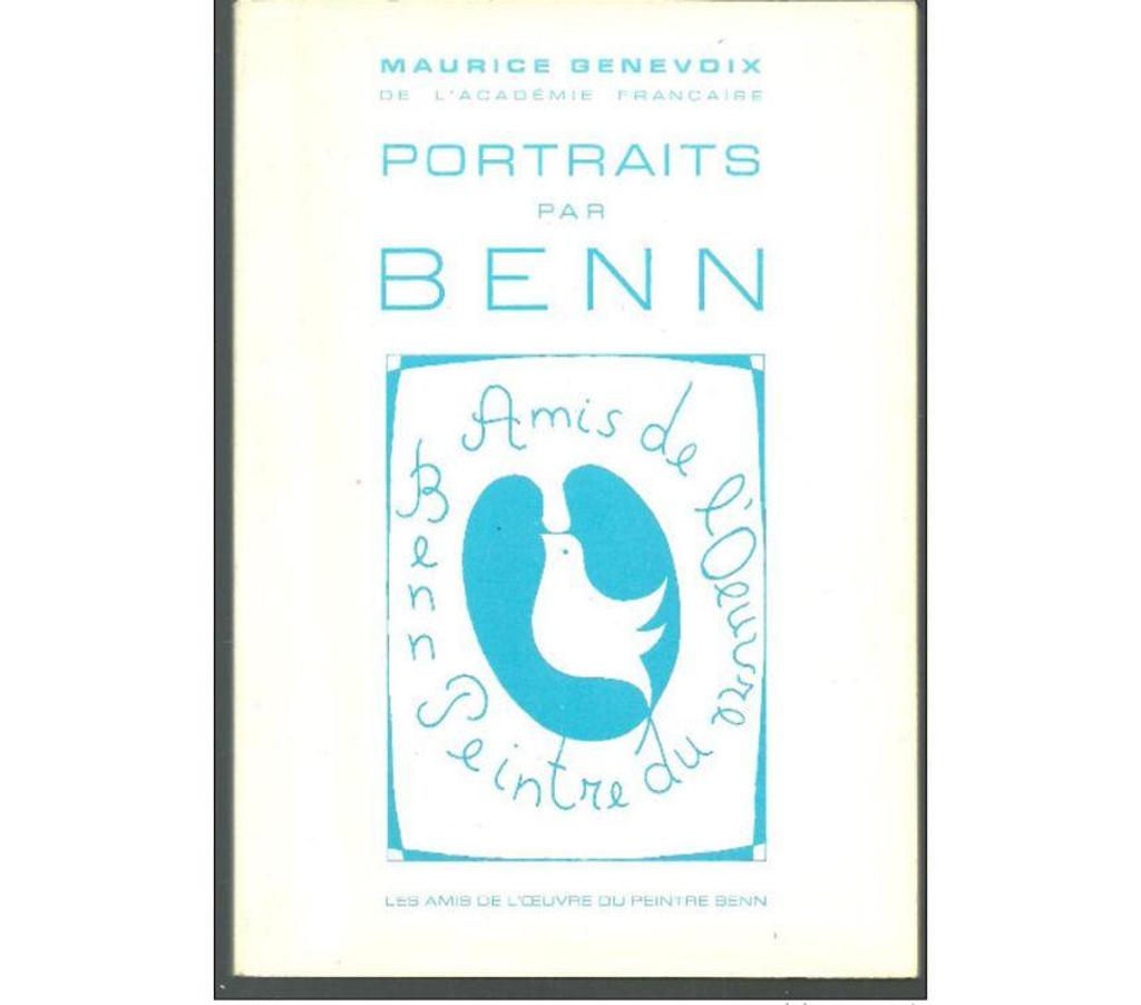 Livres occasion Tarn-et-Garonne Montauban - 82000 - Photos Vivastreet Portraits par BENN préface de Maurice GENEVOIX 1976