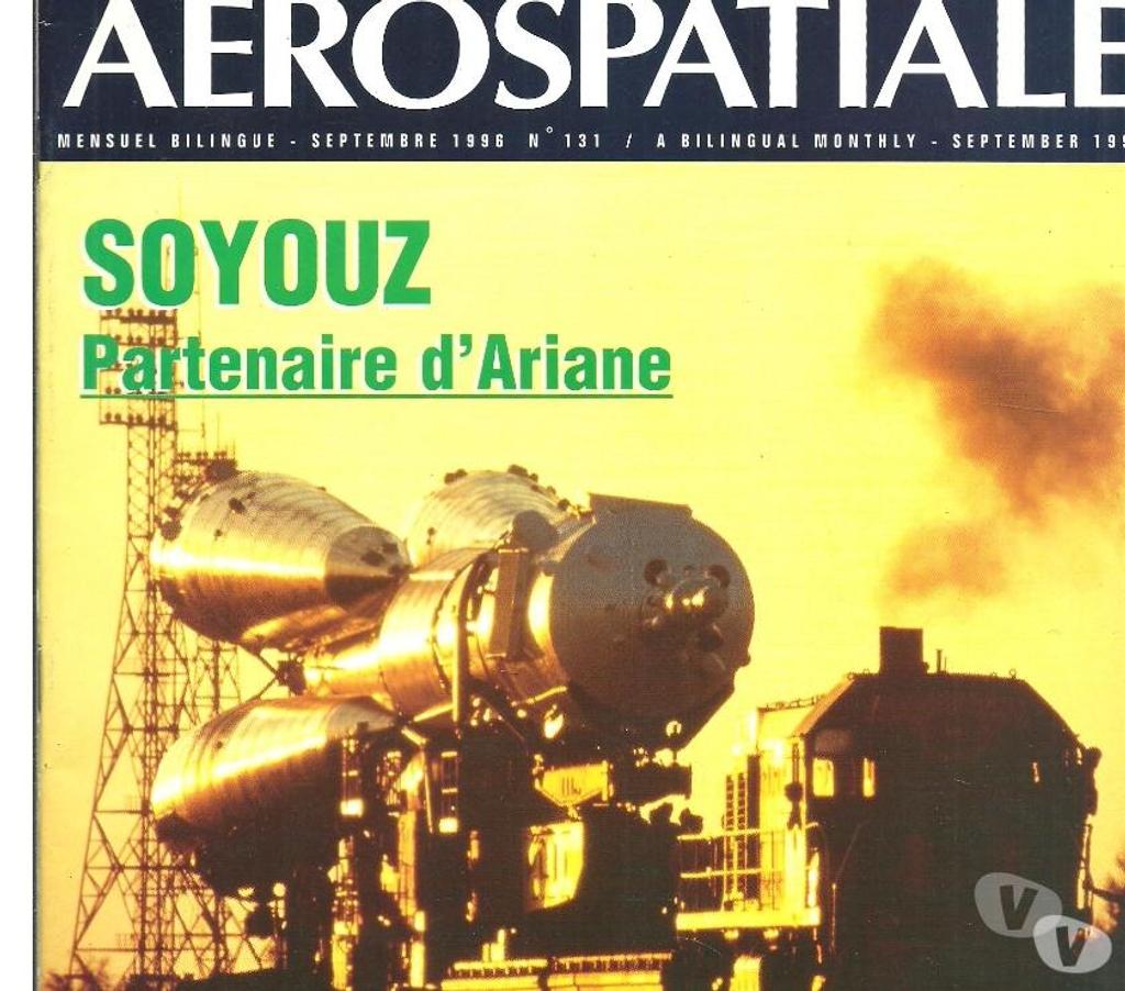 Livres occasion Tarn-et-Garonne Montauban - 82000 - Photos Vivastreet Lot de 5 - REVUE AEROSPATIALE mensuel bilingue - n° 119 -131