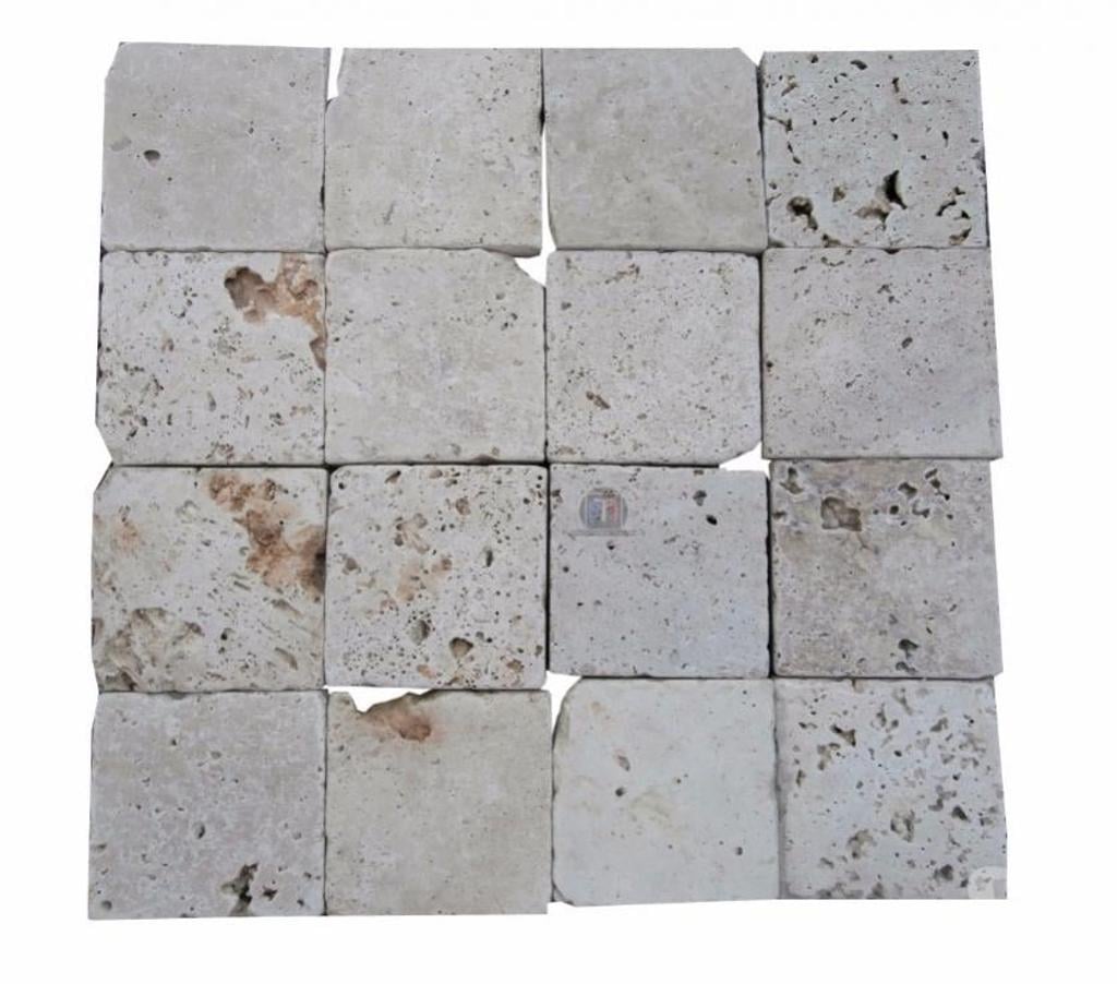  Bouches-du-Rhône Lancon Provence - 13680 - Photos Vivastreet Travertin Classique Beige Pavée 15x15x3cm Antique Rustique 