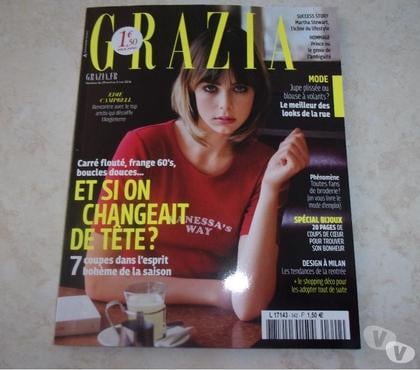 Livres occasion Ardoix Ardèche - Photos Vivastreet Magazine Grazia N°342-Semaine du 29/04 au 5/05/16