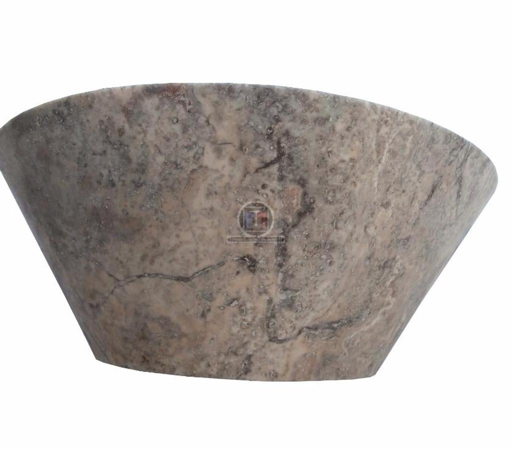  Bouches-du-Rhône Lancon Provence - 13680 - Photos Vivastreet Travertin Gris Silver Vasque Modèle Conique 180€ HT pièce