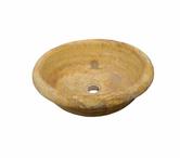  Travertin Jaune Or Vasque Encastre Model Bol 180€ HT