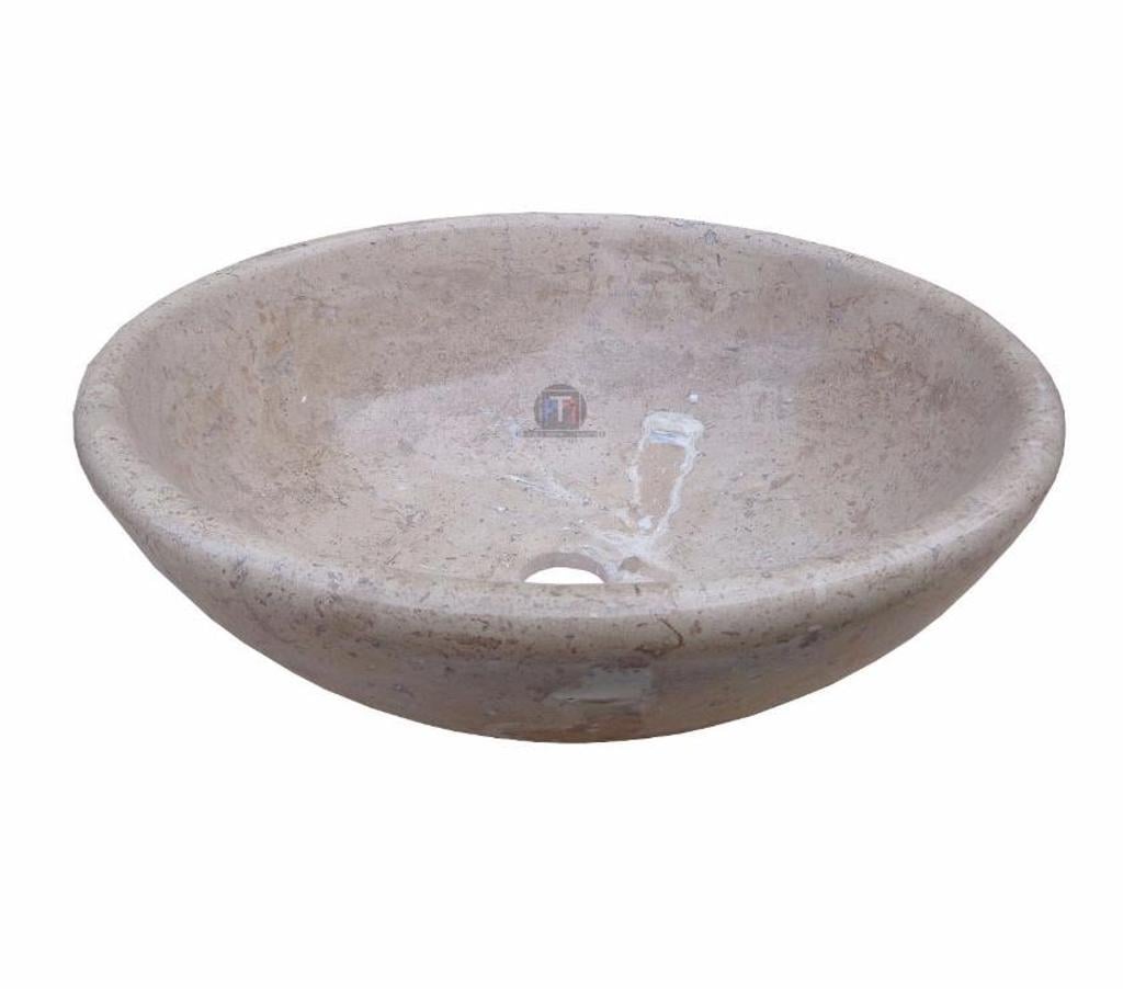  Bouches-du-Rhône Lancon Provence - 13680 - Photos Vivastreet Travertin Classique Beige Vasque Modèle Bol Rond Rustique