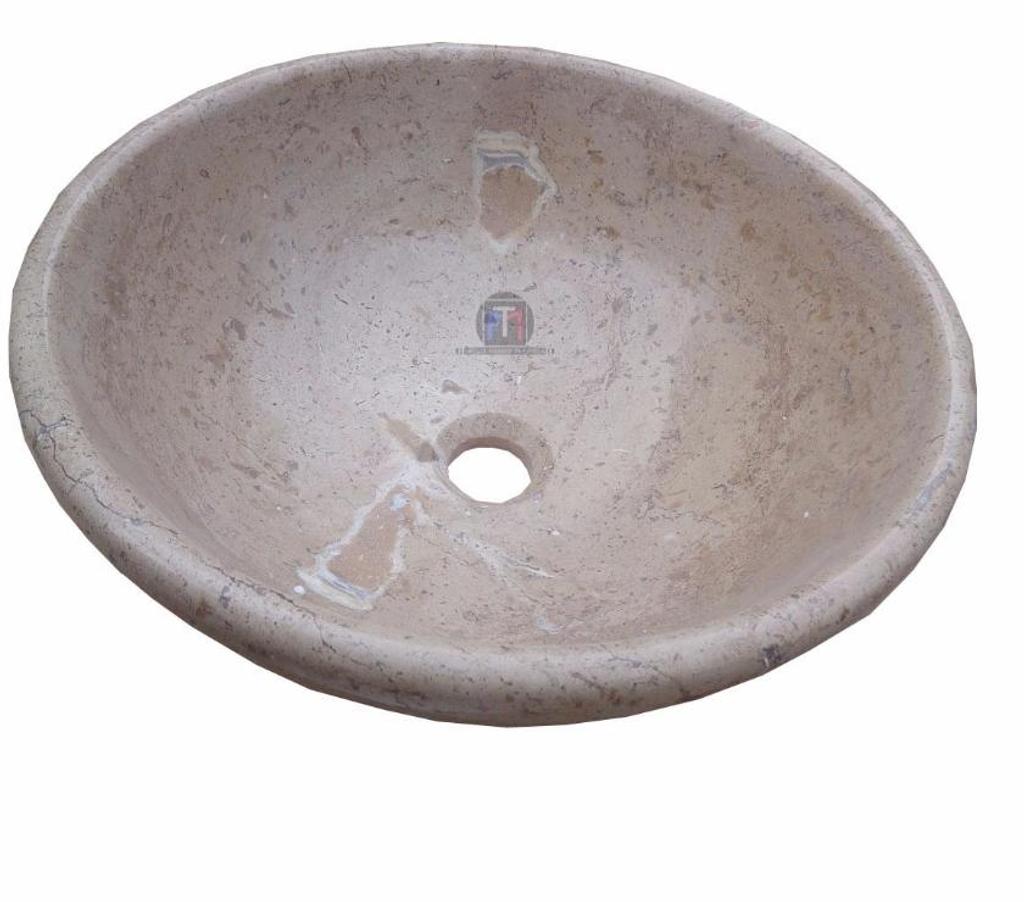  Bouches-du-Rhône Lancon Provence - 13680 - Photos Vivastreet Travertin Classique Beige Vasque Modèle Bol Rond Rustique