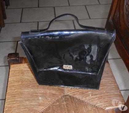 Accessoires - Bagagerie Le Teilleul Manche - Photos Vivastreet sac en cuir noir verni