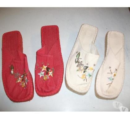 Chaussures et bottes occasion Bouxwiller Bas-Rhin - Photos Vivastreet 2 paires de Mules-Espadrilles pointure 38 -neuves à 5 €