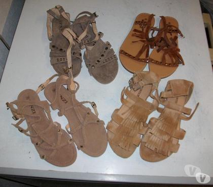 Chaussures occasion Bouxwiller Bas-Rhin - Photos Vivastreet Paires de Nus-pieds Beige pointure 38 -neufs-5 € la paire