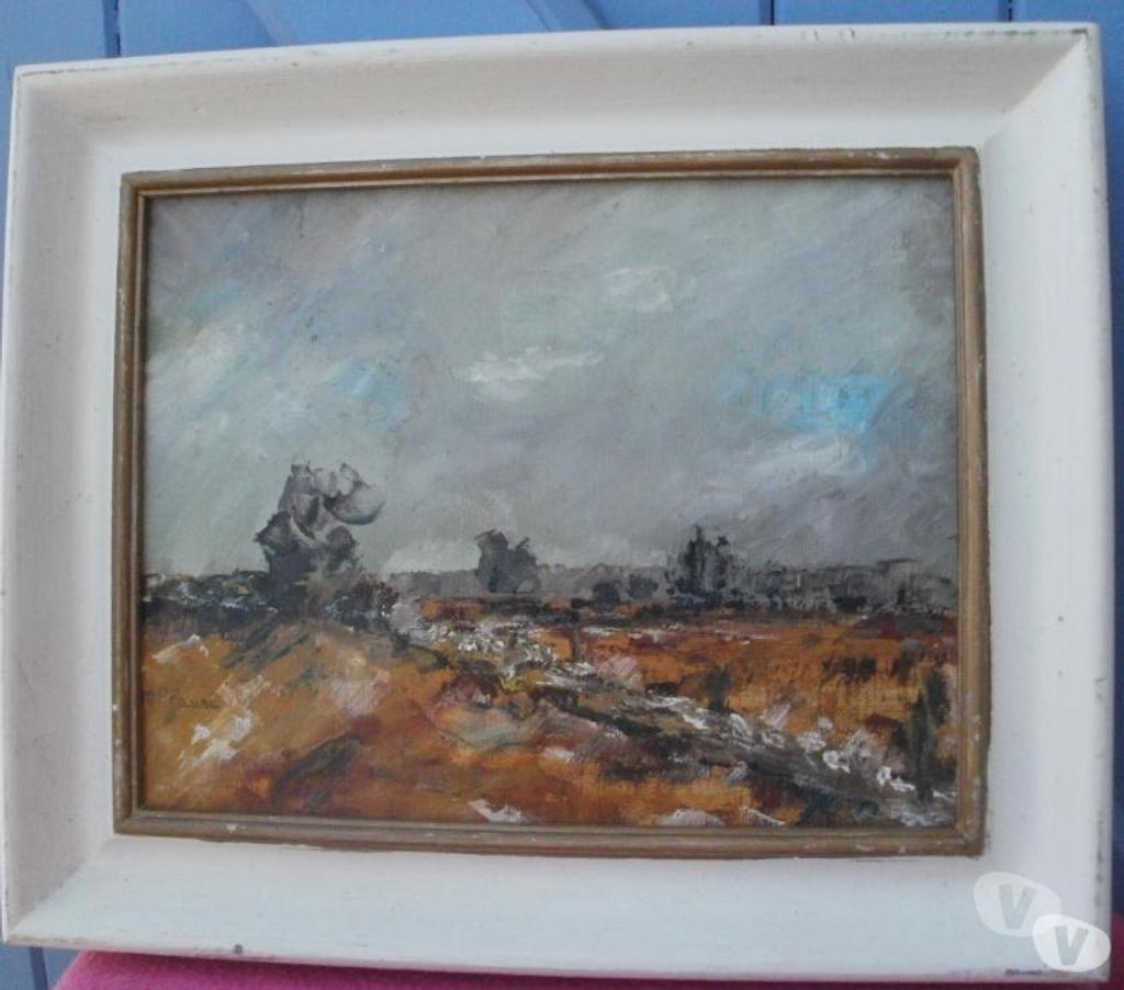 Collection Tarn-et-Garonne Montauban - 82000 - Photos Vivastreet Huile sur toile signée, paysage chaotique 20 cm x 26 cm