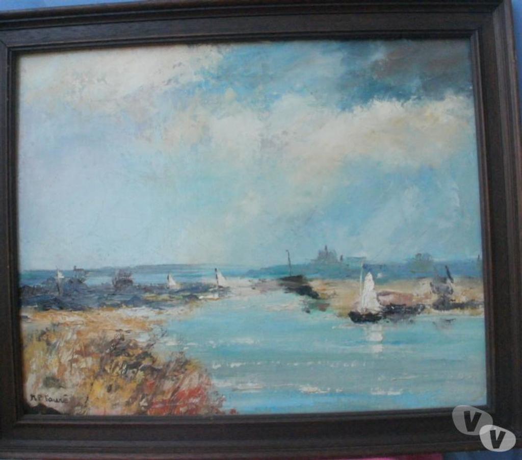 Décoration - art Tarn-et-Garonne Montauban - 82000 - Photos Vivastreet Huile sur carton entoilé signée Bord de mer, ARMOR