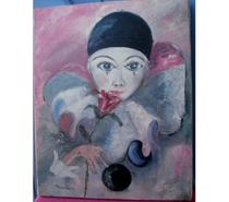 Huile sur toile signée PIERROT 33 cm x 41 cm