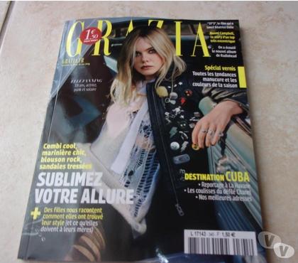 Livres Ardoix Ardèche - Photos Vivastreet Magazine Grazia Semaine du 20 au 26/05/16