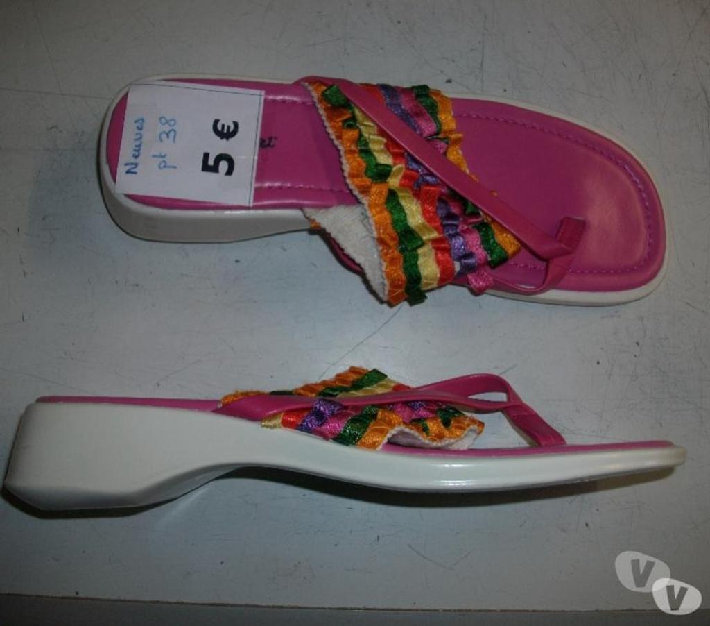 Chaussures Bas-Rhin Bouxwiller - 67330 - Photos Vivastreet Entredoigts Fuchsia à bande élastiquée pt 38-neufs- à 5 €