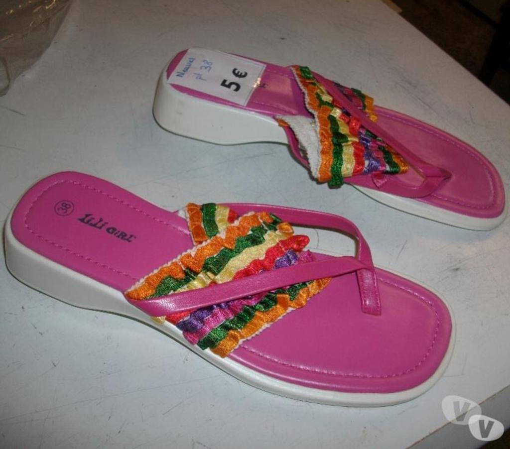 Chaussures Bas-Rhin Bouxwiller - 67330 - Photos Vivastreet Entredoigts Fuchsia à bande élastiquée pt 38-neufs- à 5 €