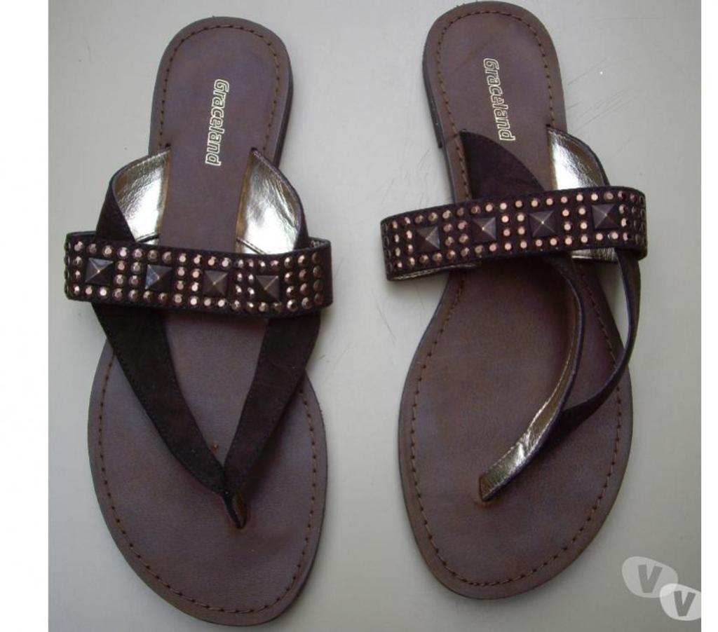 Chaussures Bas-Rhin Bouxwiller - 67330 - Photos Vivastreet Paires d'Entredoigts Brun et Noir Imprimés pt 39-neufs-6 €