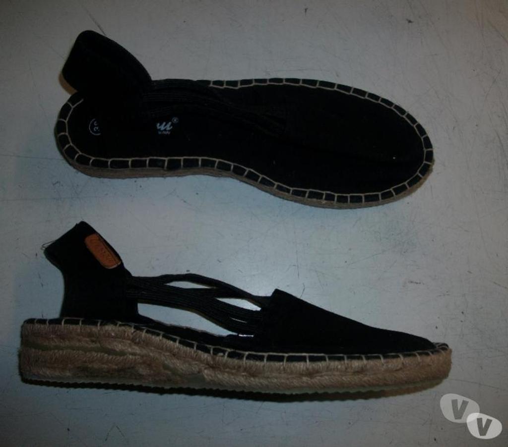 Chaussures Bas-Rhin Bouxwiller - 67330 - Photos Vivastreet Sandales en espadrilles Noir pt 38-neuves- à 4 €