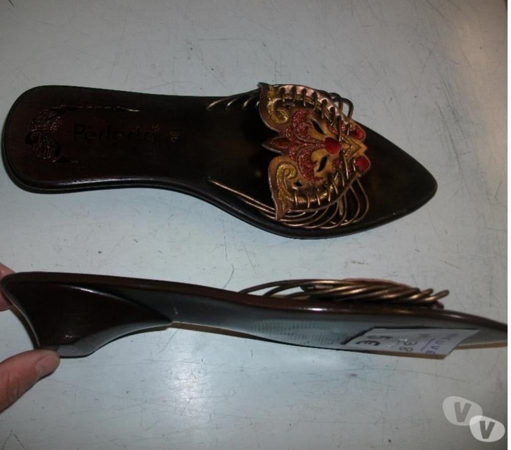 Chaussures Bas-Rhin Bouxwiller - 67330 - Photos Vivastreet Paires de Mules Brun Imprimés pt 38 à 4 € + 5 €
