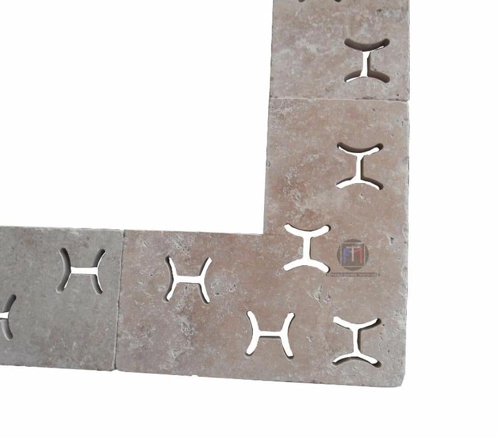  Bouches-du-Rhône Lancon Provence - 13680 - Photos Vivastreet Travertin Grille Angle classique Antique Model H 50x50x3 cm 