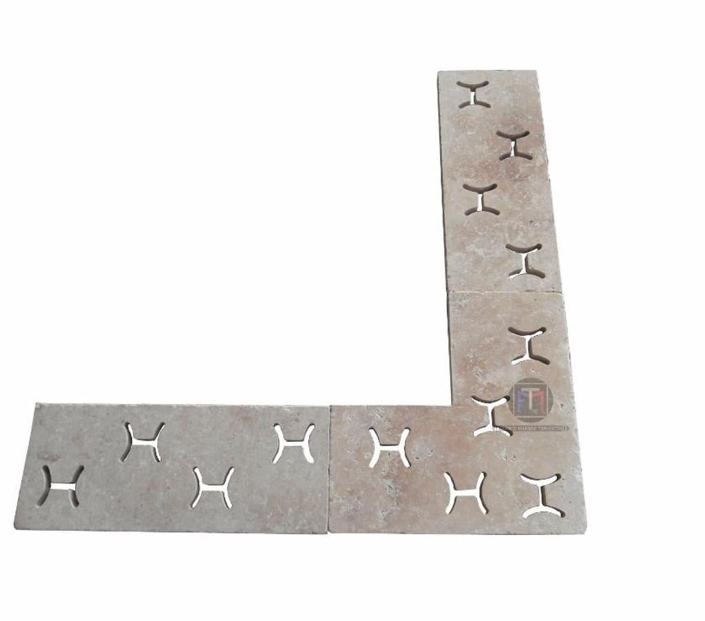  Bouches-du-Rhône Lancon Provence - 13680 - Photos Vivastreet Travertin Grille Angle classique Antique Model H 50x50x3 cm 