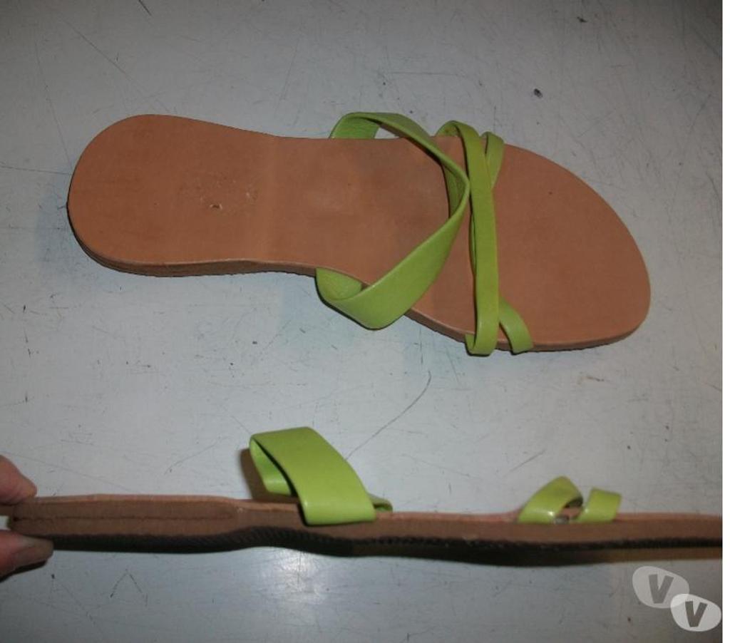 Chaussures Bas-Rhin Bouxwiller - 67330 - Photos Vivastreet Nu-pieds Vert Anis pt 40 -neufs- à 4 €