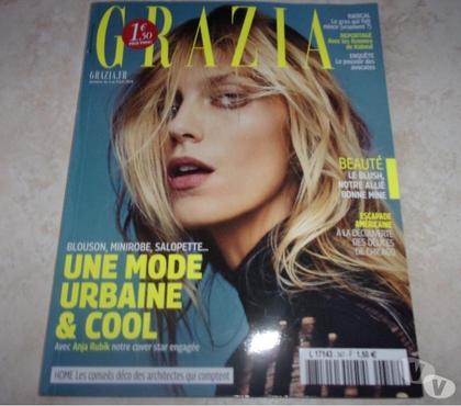 Livres Ardoix Ardèche - Photos Vivastreet Magazine Grazia N°347- Semaine du 3 au 9/06/16