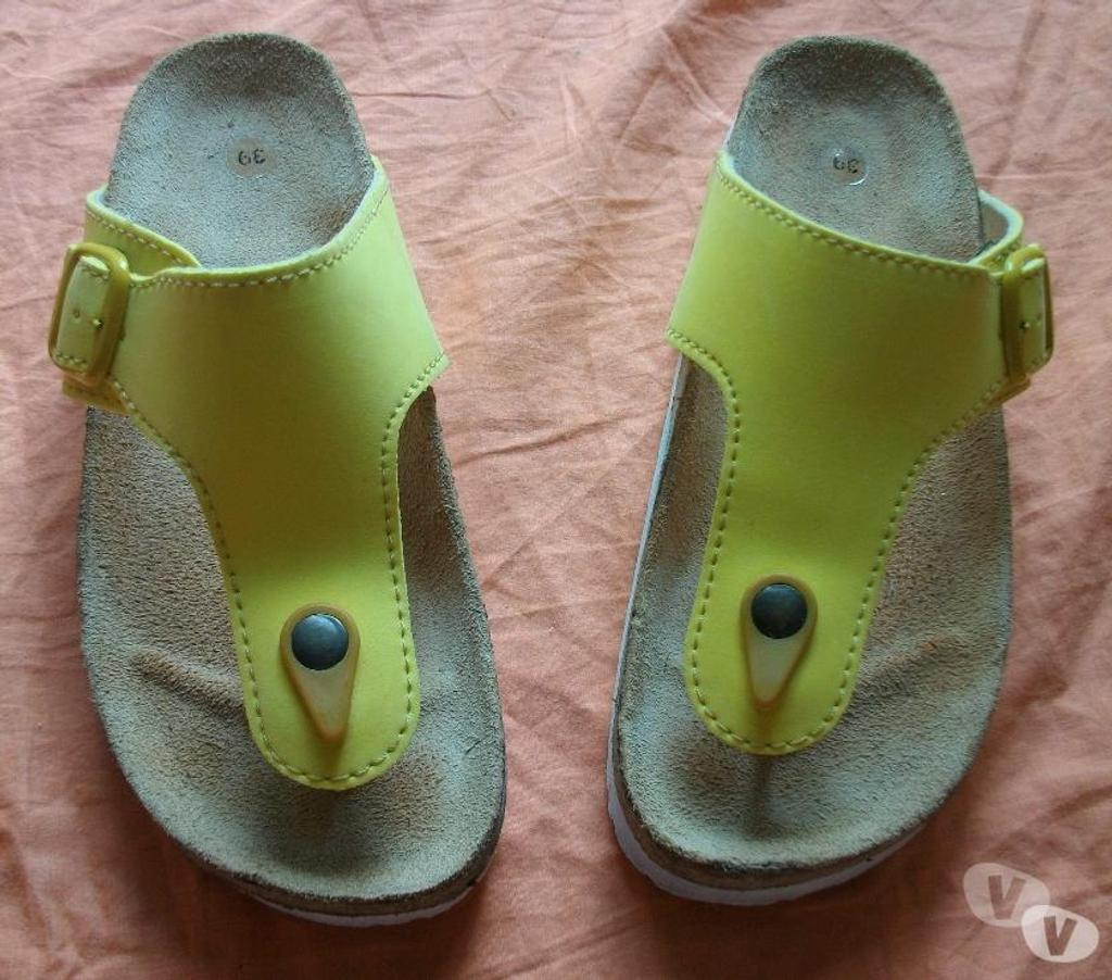 Chaussures Bas-Rhin Bouxwiller - 67330 - Photos Vivastreet Mules entredoigts Jaune pt 39 à 6 €