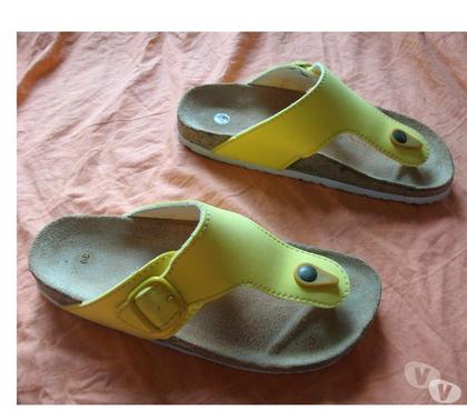 Chaussures et bottes occasion Bouxwiller Bas-Rhin - Photos Vivastreet Mules entredoigts Jaune pt 39 à 6 €