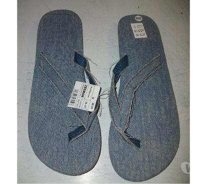 Chaussures et bottes occasion Bouxwiller Bas-Rhin - Photos Vivastreet Tongs Jean Bleached pt 38-39 -neuf
