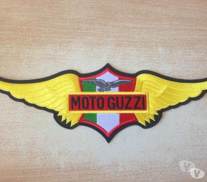 Accessoires moto d'occasion Carnon Hérault - Photos Vivastreet Écusson biker brodé moto guzzi xl 29x10 cm