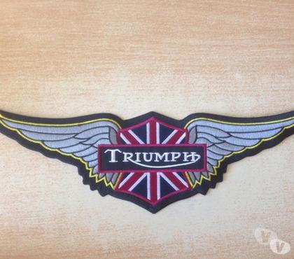 Accessoires moto d'occasion Carnon Hérault - Photos Vivastreet écusson brodé biker xl triumph 29,5x9,5 cm