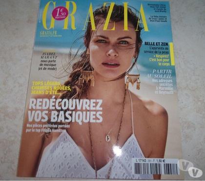 Livres occasion Ardoix Ardèche - Photos Vivastreet Magazine Grazia N°351 -Semaine du 1 au 7/07/16