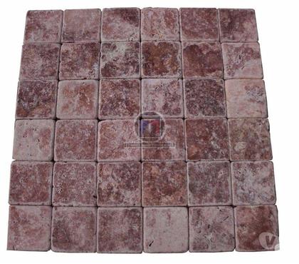 Bricolage - Jardin - Outillage Lancon Provence Bouches-du-Rhône - Photos Vivastreet Travertin Rose 10 x 10 x 1 cm 1' choix Antique 32€ HTm²