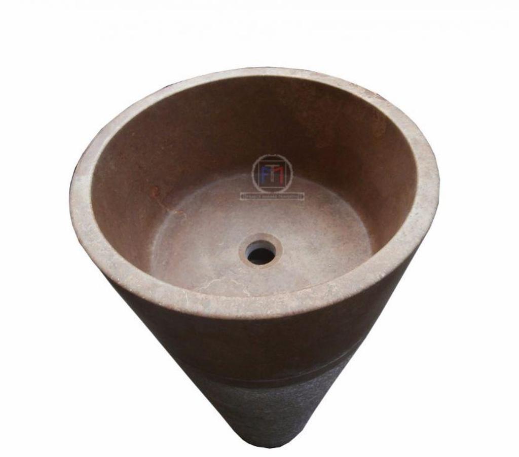  Bouches-du-Rhône Lancon Provence - 13680 - Photos Vivastreet Travertin Noce Marron Piédestal Vasque 500€ HT Lot