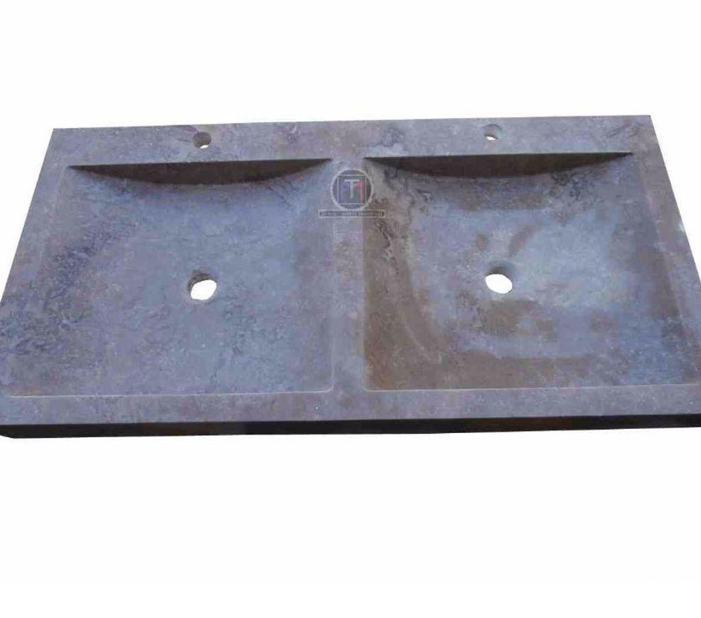  Bouches-du-Rhône Lancon Provence - 13680 - Photos Vivastreet Travertin Marron Évier 2 Bac 100 x 50 x 10 cm 650€ HT 