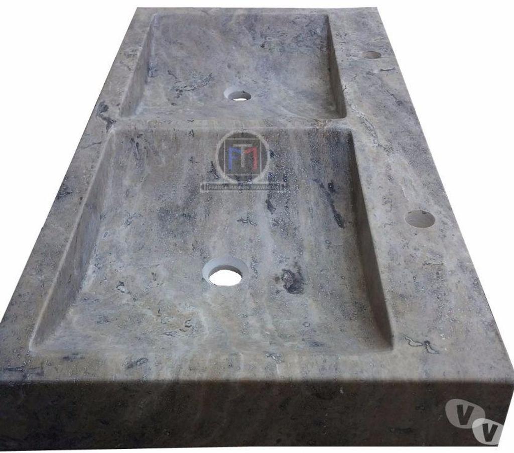  Bouches-du-Rhône Lancon Provence - 13680 - Photos Vivastreet Travertin Gris Silver Evier 2 Bac Sur Pied 1000€ HTLot