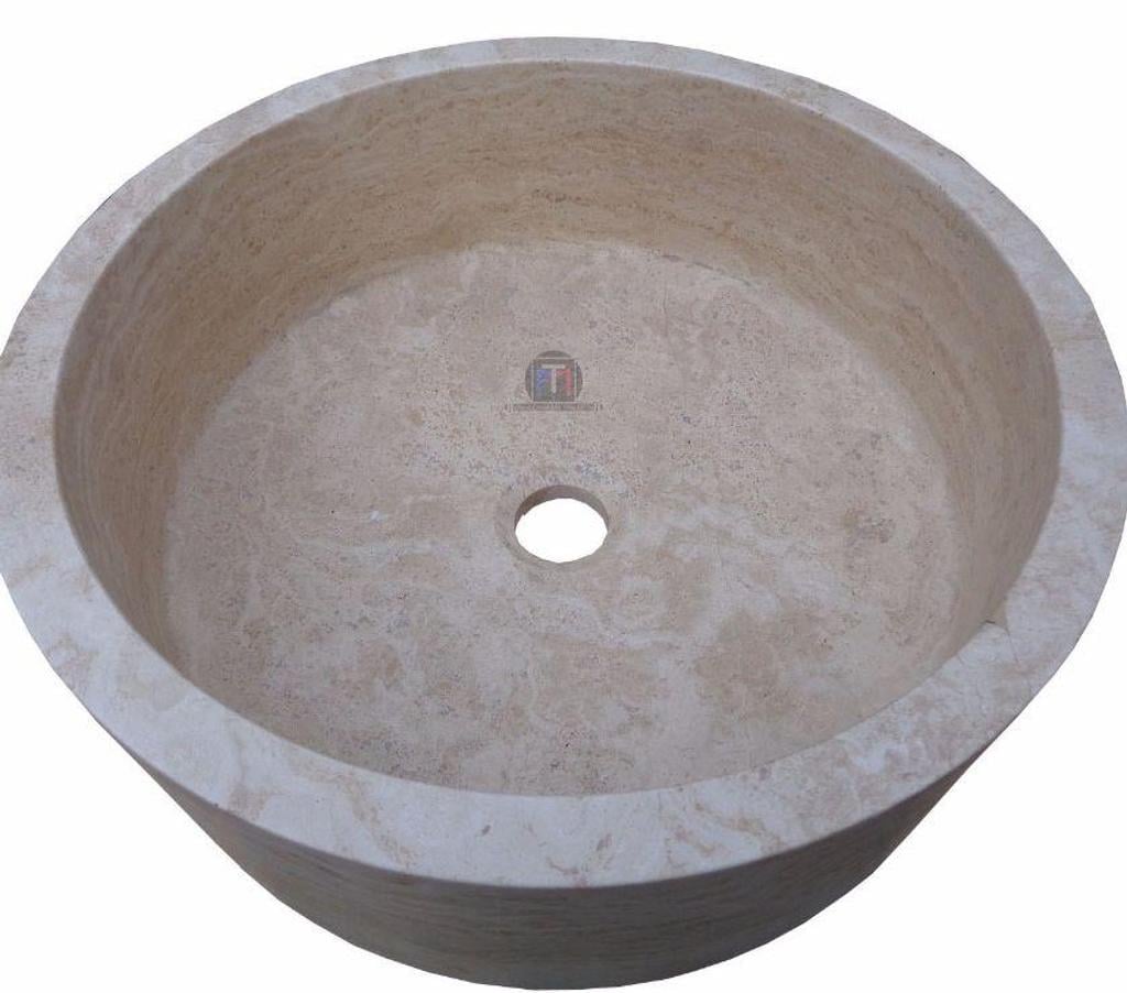  Bouches-du-Rhône Lancon Provence - 13680 - Photos Vivastreet Travertin Classique Beige Vasque Modèle Cylindre Rustique