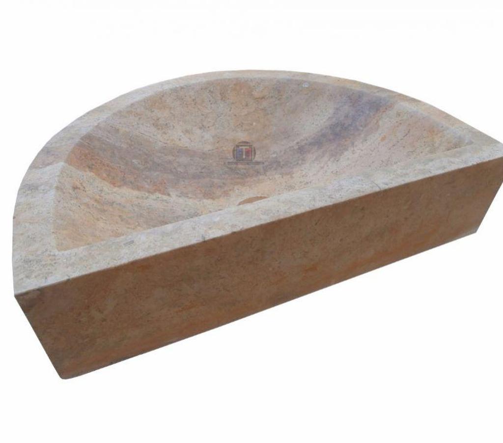  Bouches-du-Rhône Lancon Provence - 13680 - Photos Vivastreet Travertin Jaune lave mains 40 x 26 x 10 cm Adoucie 250€ HT 