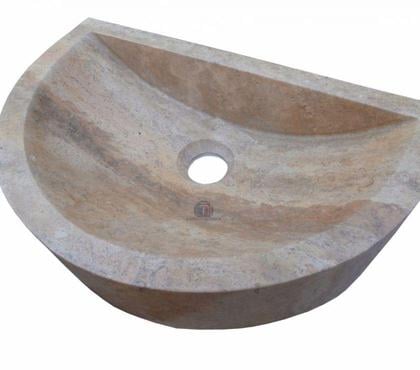 Bricolage - Jardinage Lancon Provence Bouches-du-Rhône - Photos Vivastreet Travertin Jaune lave mains 40 x 26 x 10 cm Adoucie 250€ HT