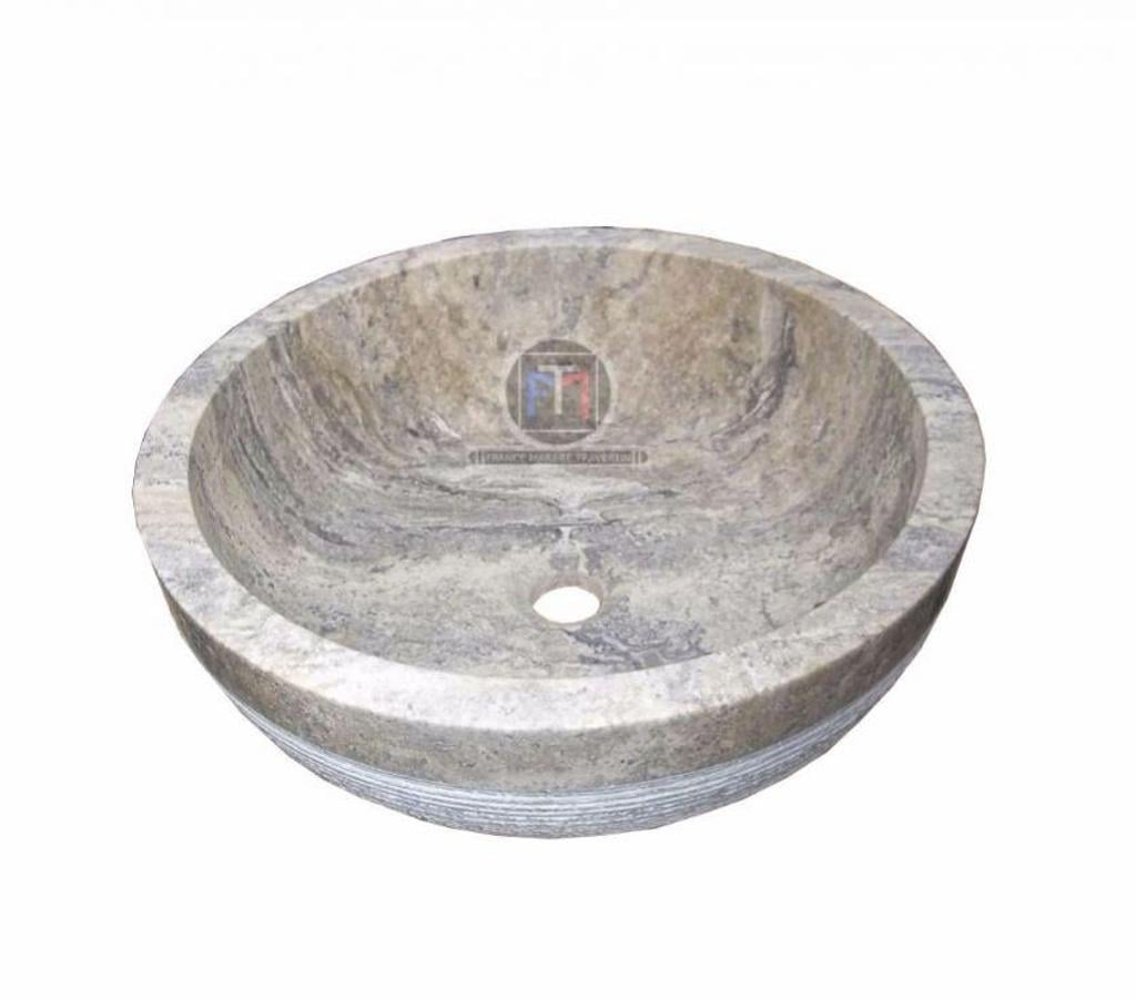  Bouches-du-Rhône Lancon Provence - 13680 - Photos Vivastreet Travertin Gris Vasque Model Bol Strié 180€ HT piece