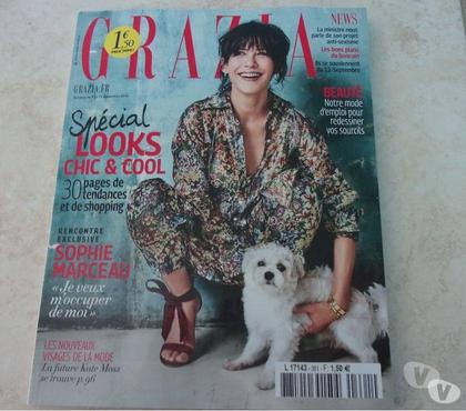 Livres occasion Ardoix Ardèche - Photos Vivastreet Magazine Grazia N°361 - Semaine du 9 au 150916