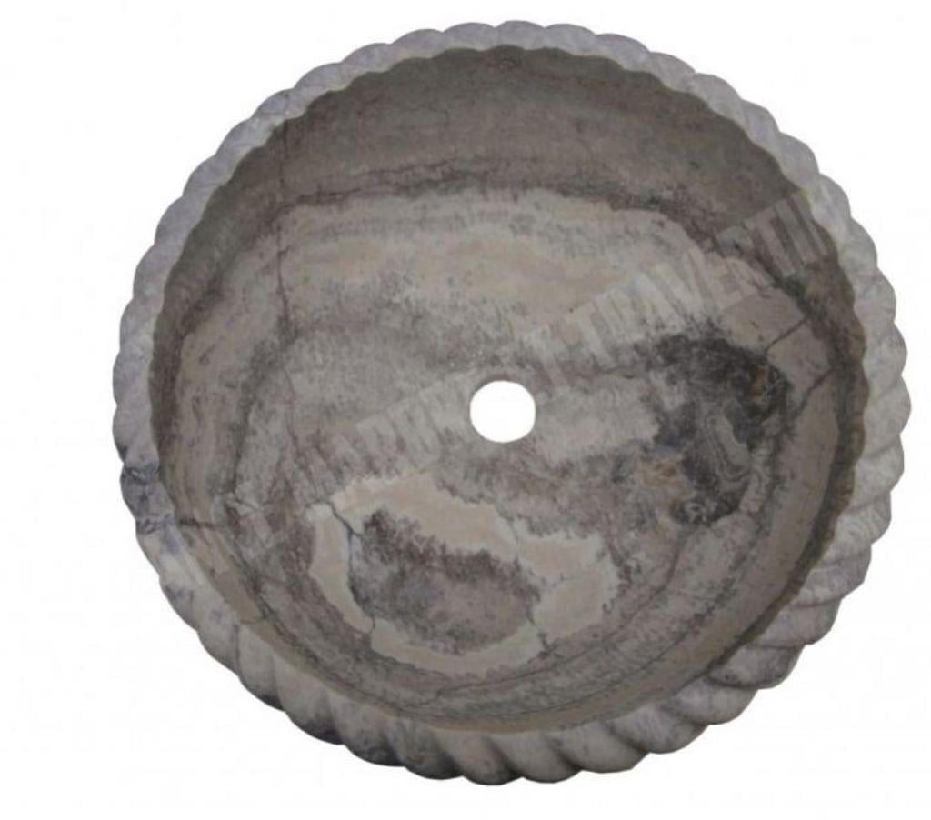 Décoration - art Var Forcalqueiret - 83136 - Photos Vivastreet Travertin Gris Silver Vasque Model Bol Corde