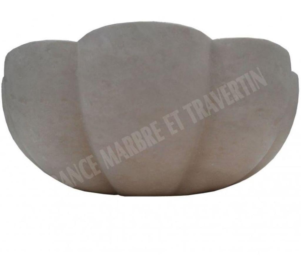 Décoration - art Var Forcalqueiret - 83136 - Photos Vivastreet Travertin Classique Beige Vasque Model Marguerite