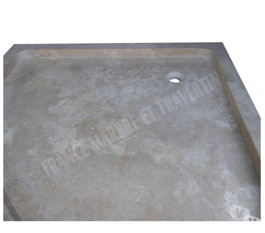  Var Forcalqueiret - 83136 - Photos Vivastreet Travertin Classique Beige Bac A Douche Angle Exterieur 90 x 